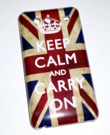 Capa Keep Calm Inglaterra - Galaxy S2