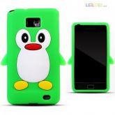 Capa Pinguim Verde - Galaxy S2