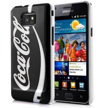 Capa Coca-Cola Preta - Galaxy S2